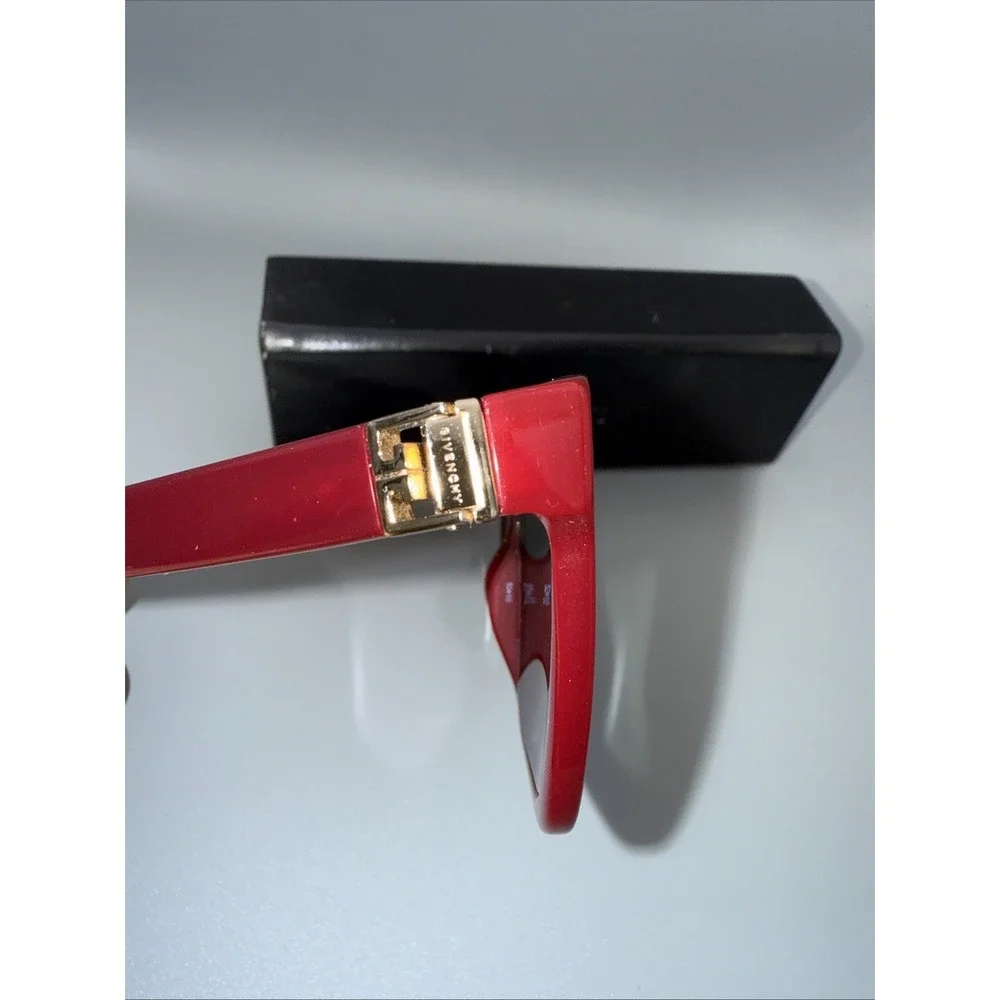 Givenchy GV0112 Shiny Red Authentic Sunglasses polarized lens & Givenchy Case